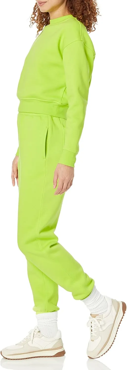 Amazon Essentials Women's Relaxed High Waist Joggers (Available in Plus Size)