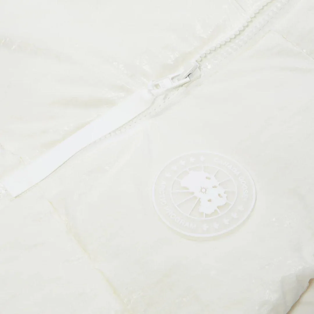 CANADA GOOSE EVERETTE DOWN VEST WHITE