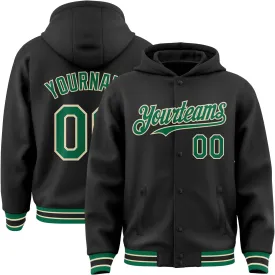 Custom Hoodie Baseball Jackets Personalized Varsity Letterman Jackets Stitched Name Number Logo for Men Women Youth