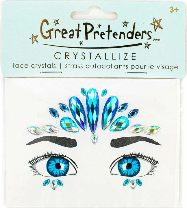 Face Crystals - Ocean Mermaid