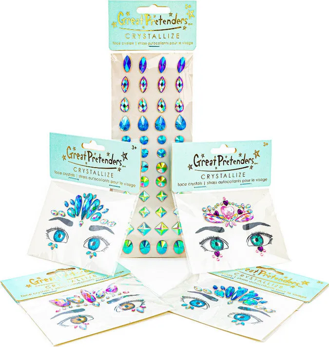 Face Crystals - Ocean Mermaid