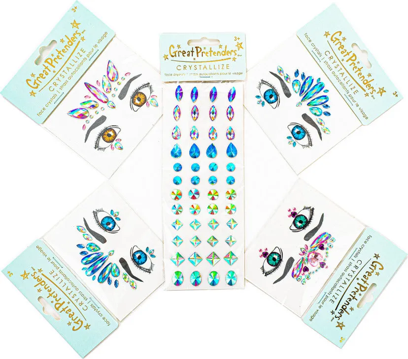 Face Crystals - Ocean Mermaid