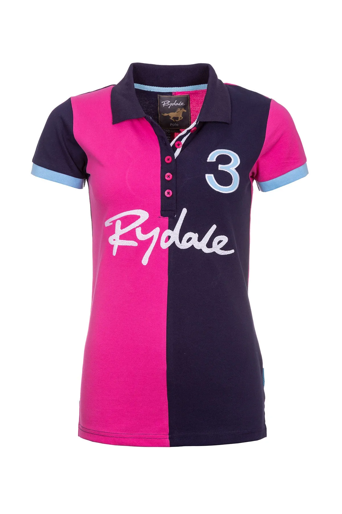 Ladies Two Tone Polo Shirt - Pippa