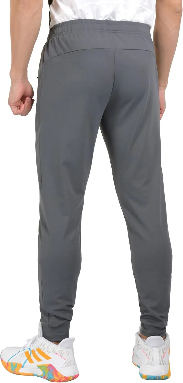 Little Donkey Andy Men's Lightweight Tapered Joggers, Quick-Dry Stretch Athletic Track Pants for Running, Gym, and Training