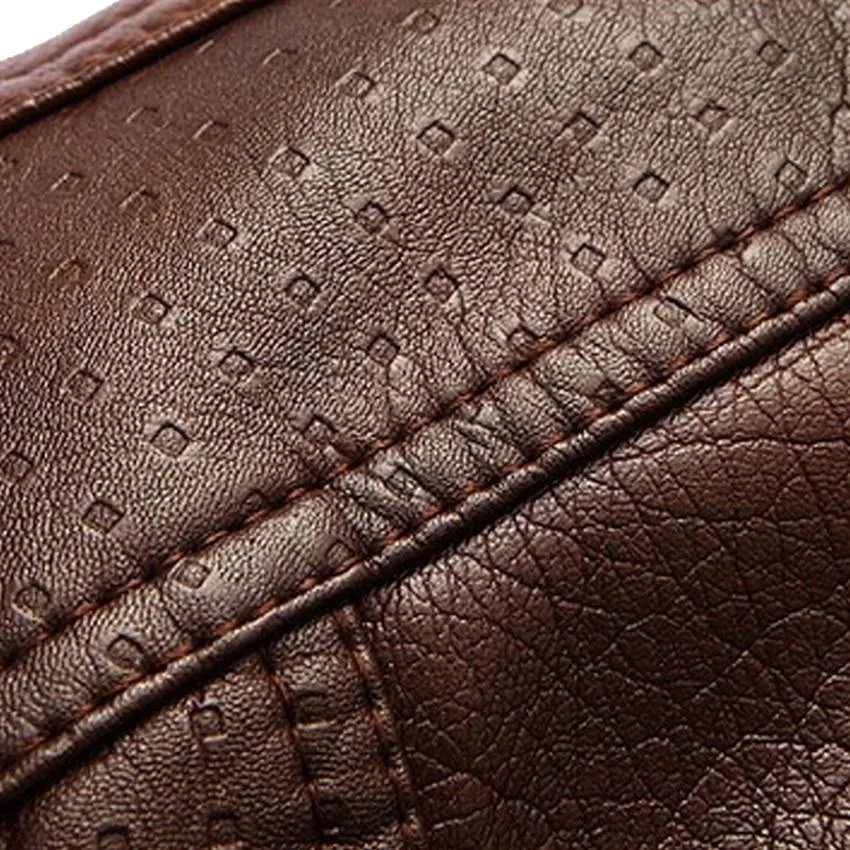 Men's Mountainskin Faux Leather Winter Jacket