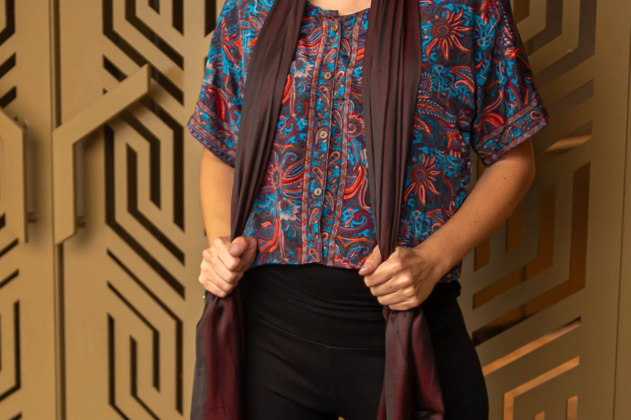 Moura blouse- silkmix- linda