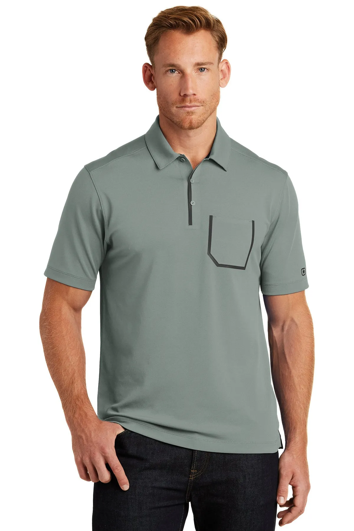 OGIO Fuse Customized Polos, Rogue Grey
