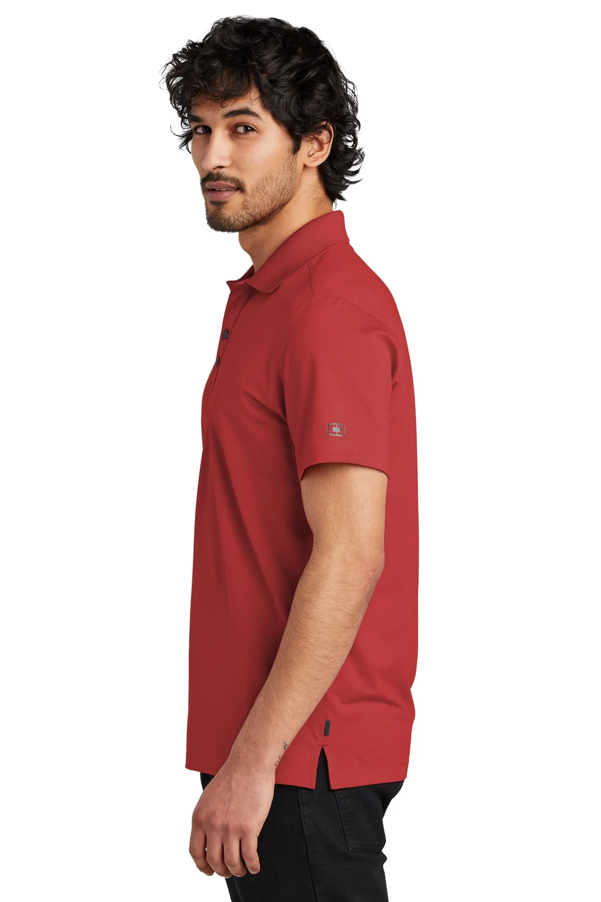OGIO Metro Customized Polos, Ripped Red