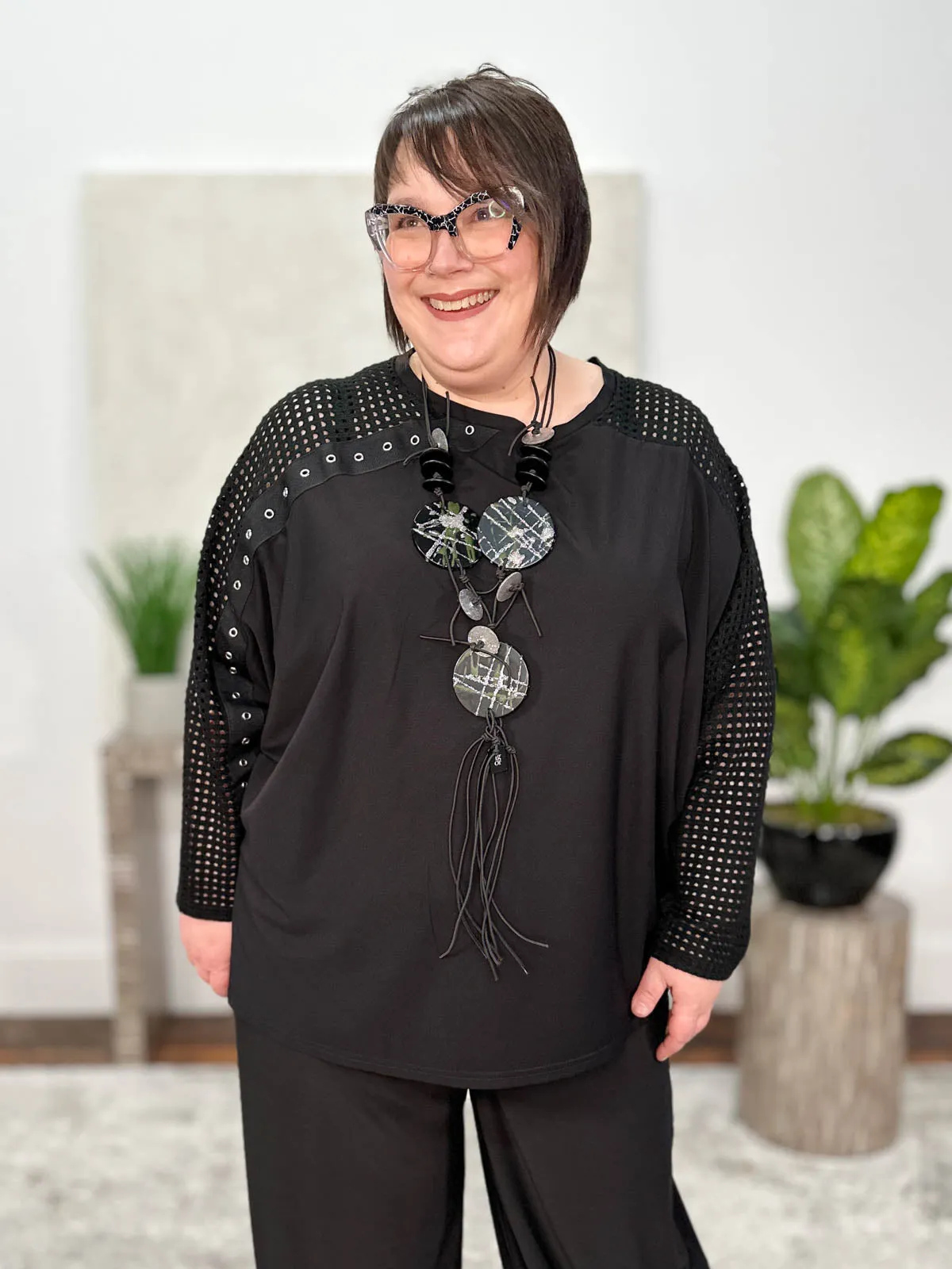 Purari Top, Black