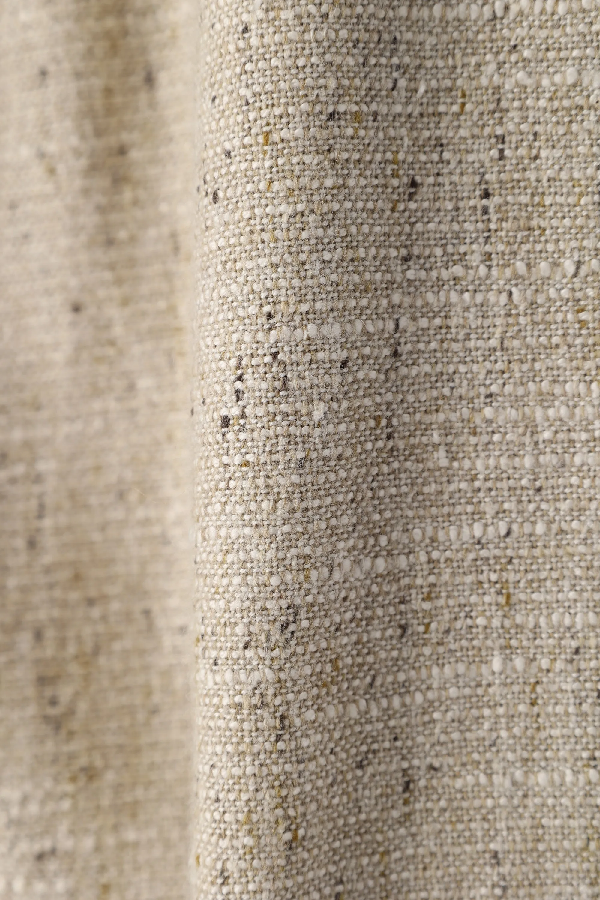 slub tweed wide pants