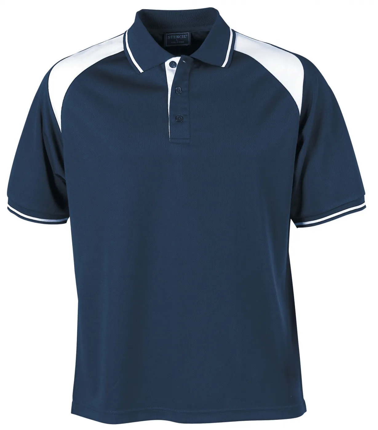 Stencil Men's Club Cool Dry Polo (1022)