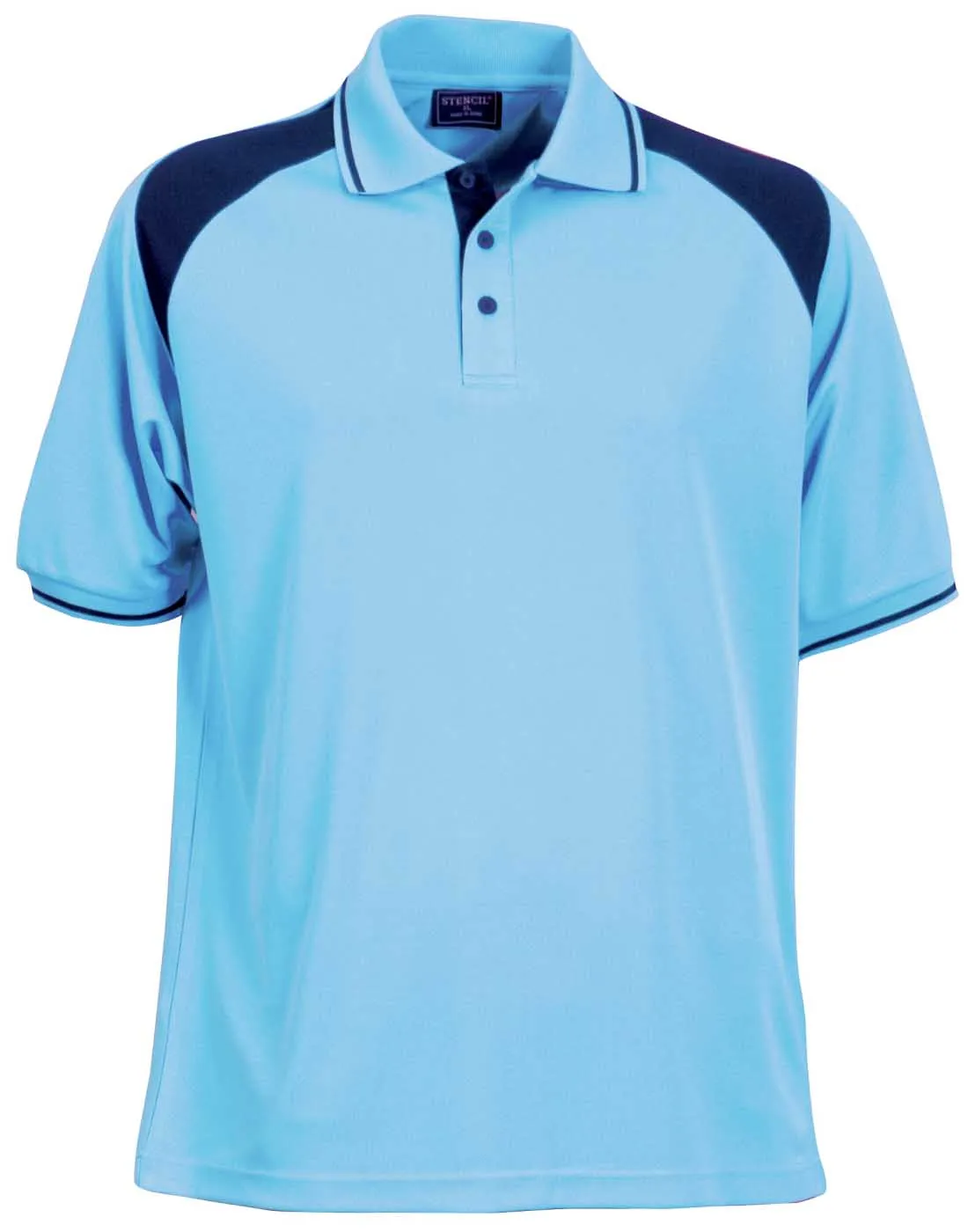 Stencil Men's Club Cool Dry Polo (1022)