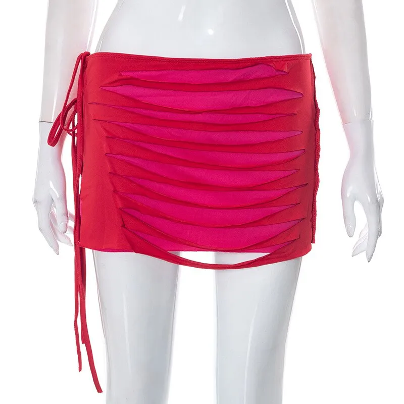 Toleet-Fall outfits back to school Cut Out Asymmetric Halter Top Trashy Y2k Streetwear Sexy Tank Top Womans Camisole Rave Festival Outfits C85-CZ10