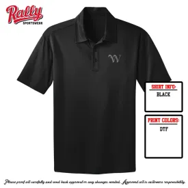 WSF- Black Short Sleeve Polo (Womens)